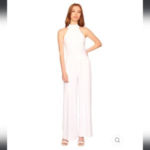 Susana Monaco Mock Turtleneck Jumpsuit In Sugar NWT Size XS